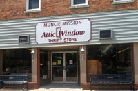 Attic Window Thrift store locations include Winchester, IN.