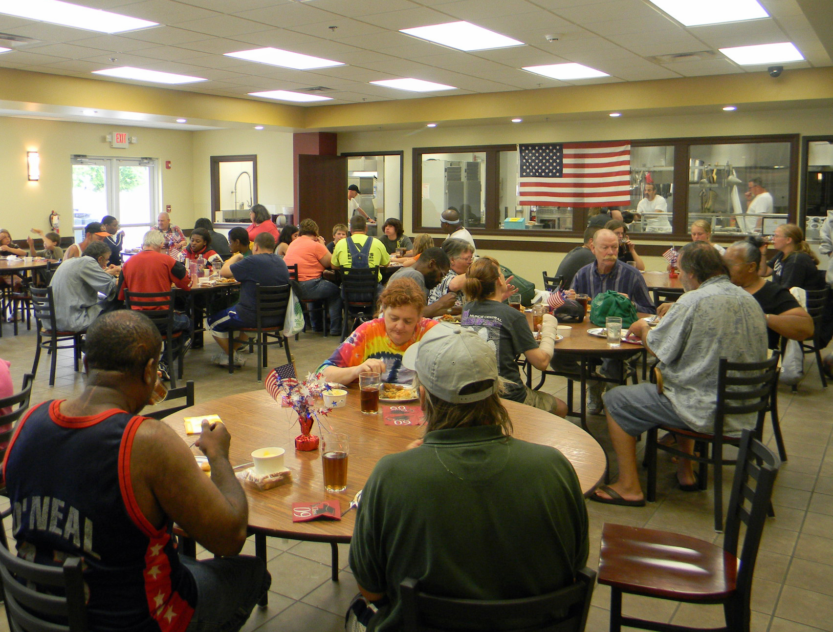 Free Community Lunch in Mission dining room