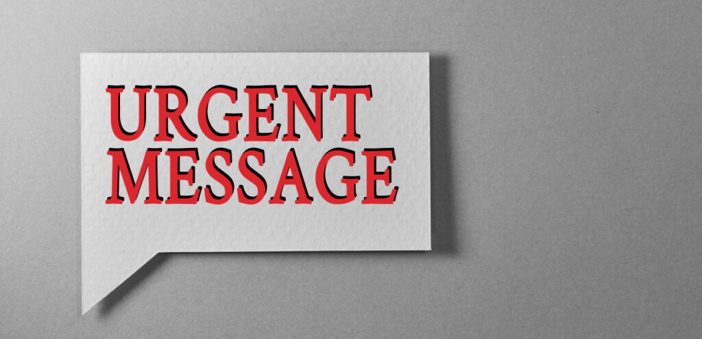 Urgent Message